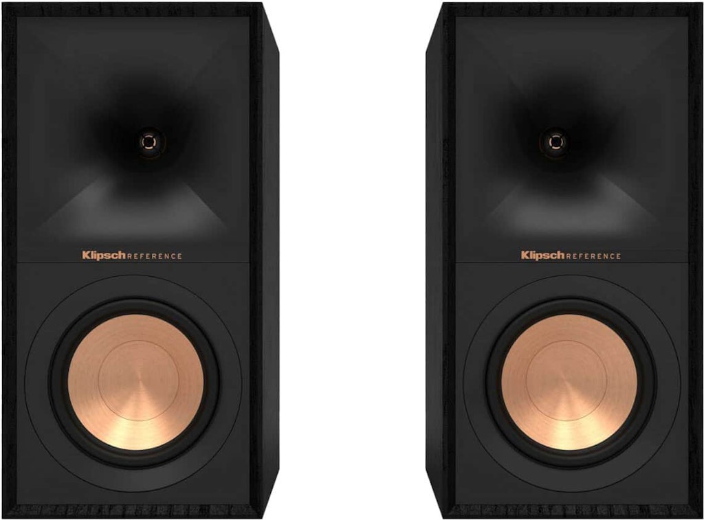 Klipsch R-50M Reference Series 5.25-inch 340-Watt Bookshelf Speakers 2-Pack: $424.99