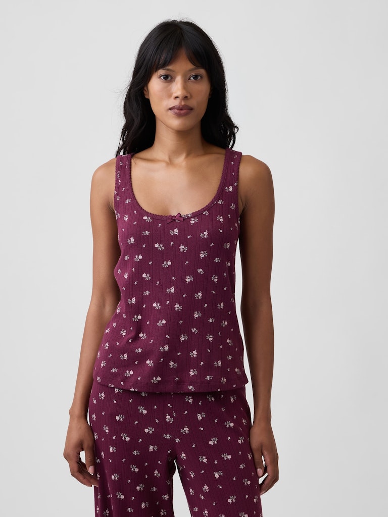 Pointelle PJ Tank Top: $14.99