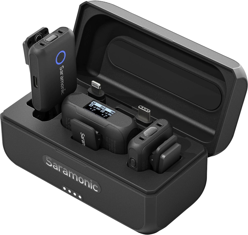 Saramonic Blink 500 B2+ 2-Person Wireless Microphone System: $129.99 Saramonic Blink 500 B2+ 2-Person Wireless Microphone System: $129.99