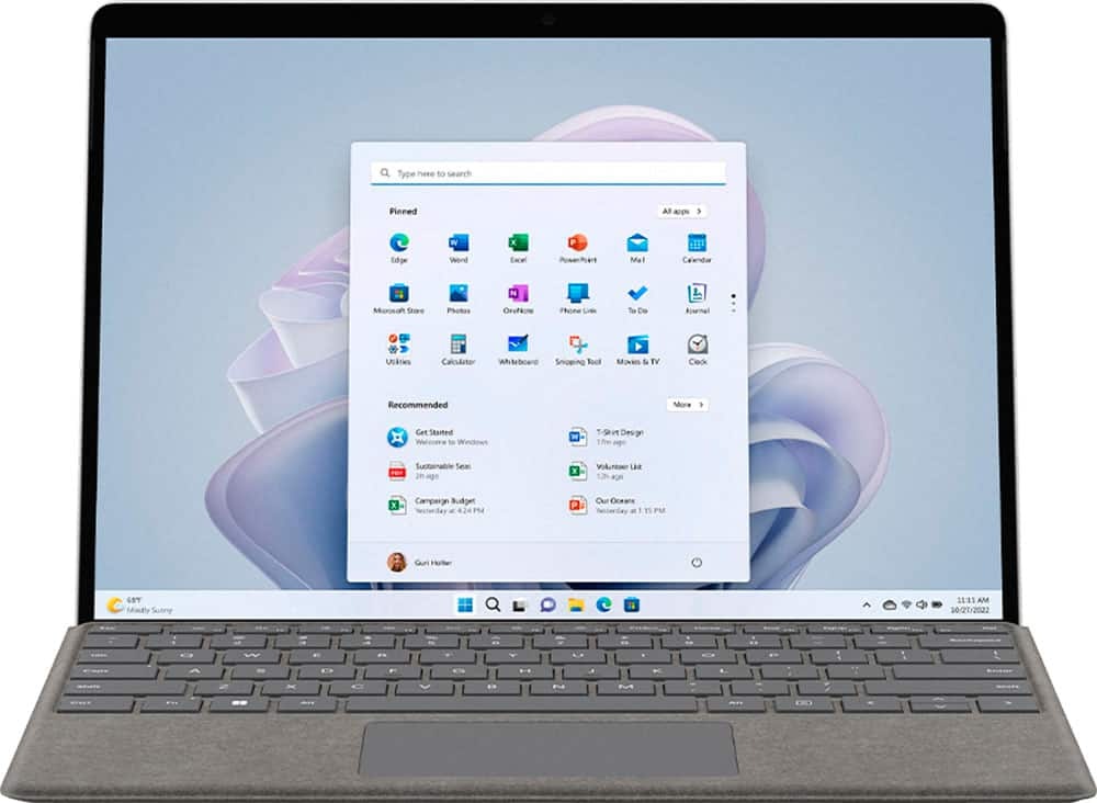 Microsoft Surface Pro 9 13-inch Intel Core i5 8GB 128GB SSD Tablet: $999.99
