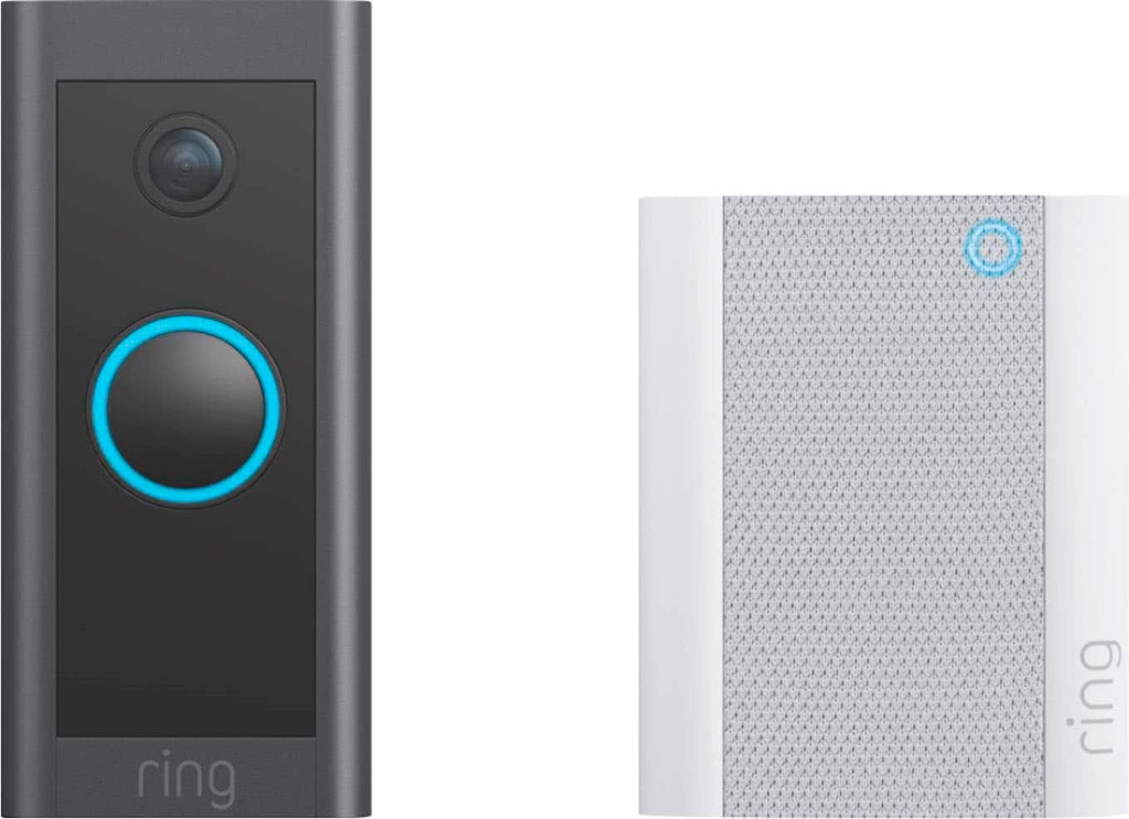 Ring Wired Video Doorbell with Chime: $69.99
