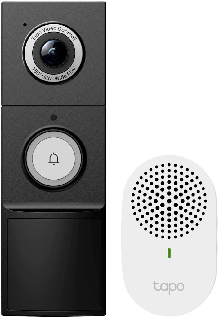 Tapo 2K 5MP Battery/Wired Smart Video Doorbell with Chime: $149.99 Tapo 2K 5MP Battery/Wired Smart Video Doorbell with Chime: $149.99