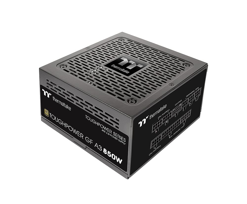 Thermaltake Toughpower GF A3 850W 80 PLUS Gold ATX 3.0 Power Supply: $129.99 Thermaltake Toughpower GF A3 850W 80 PLUS Gold ATX 3.0 Power Supply: $129.99