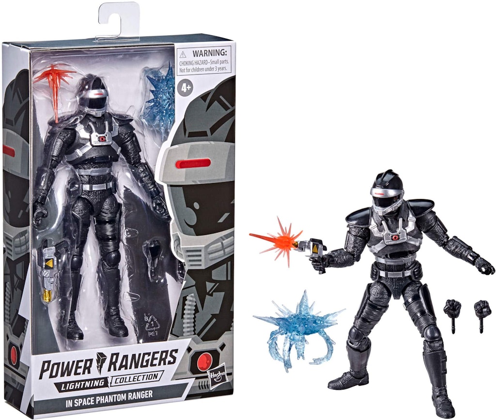 Power Rangers Lightning Collection In Space Phantom Ranger Figure: $24.99 Power Rangers Lightning Collection In Space Phantom Ranger Figure: $24.99