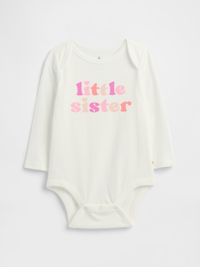 Baby Little Sibling Bodysuit: $9.99