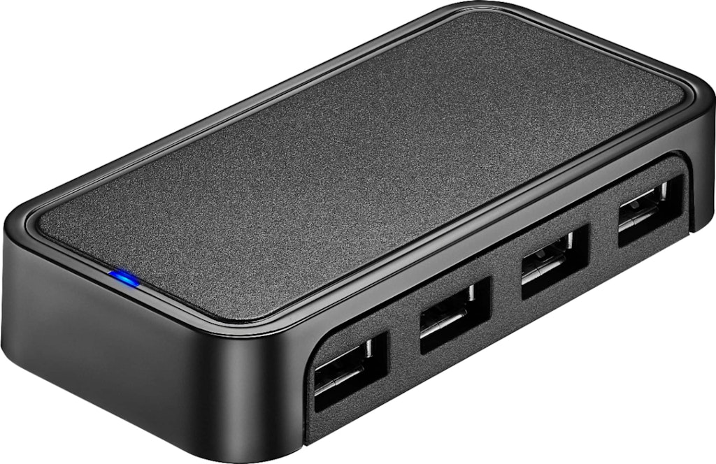 Best Buy Essentials 4-Port USB 2.0 Hub: $12.99 Best Buy Essentials 4-Port USB 2.0 Hub: $12.99