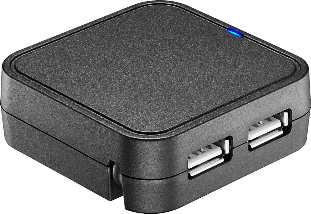 Best Buy Essentials 4-Port USB 2.0 Hub: $9.99