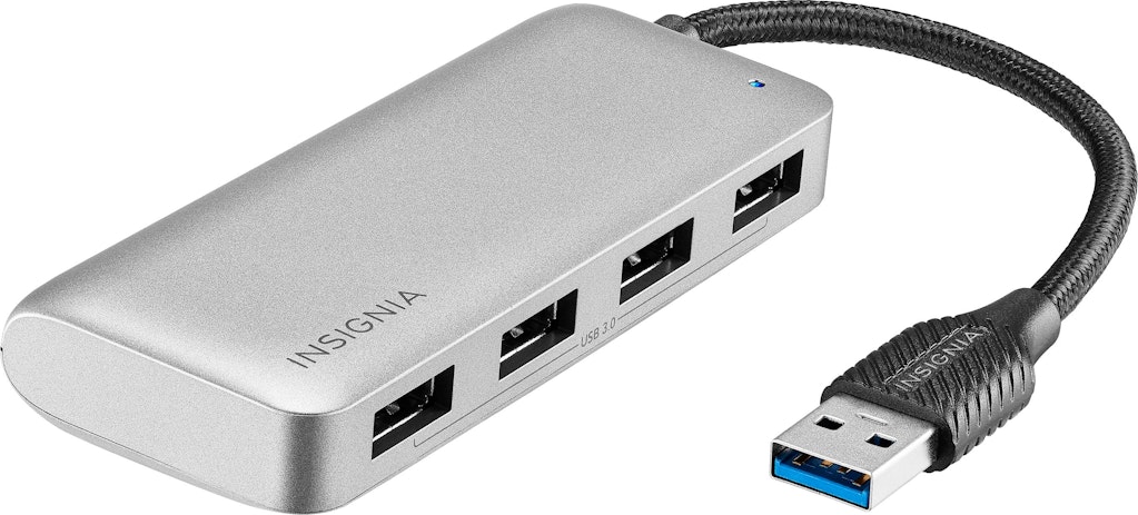 Insignia 4-Port USB 3.0 Hub: $14.99