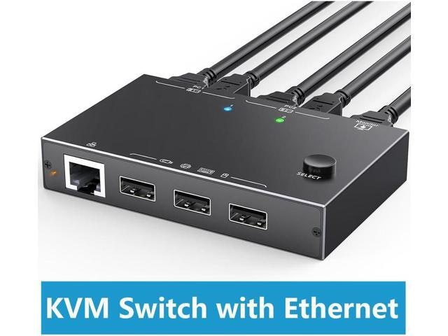 2-Port 4K 60Hz HDMI KVM Switch: $39.59 2-Port 4K 60Hz HDMI KVM Switch: $39.59