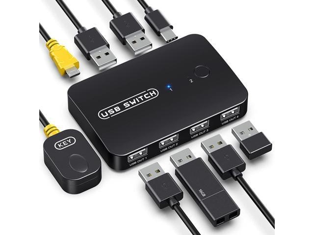 USB Switcher 2-Computer 4-Port Selector: $27.69 USB Switcher 2-Computer 4-Port Selector: $27.69