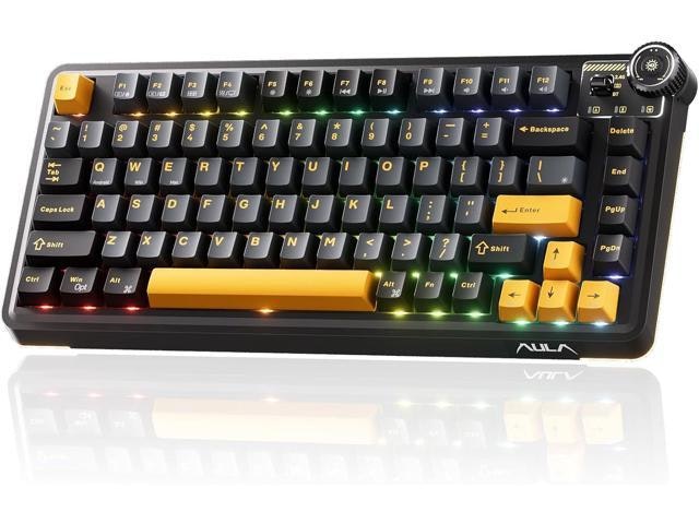 Aula AU75 75% Hot-Swappable RGB Mechanical Gaming Keyboard: $128.68 Aula AU75 75% Hot-Swappable RGB Mechanical Gaming Keyboard: $128.68