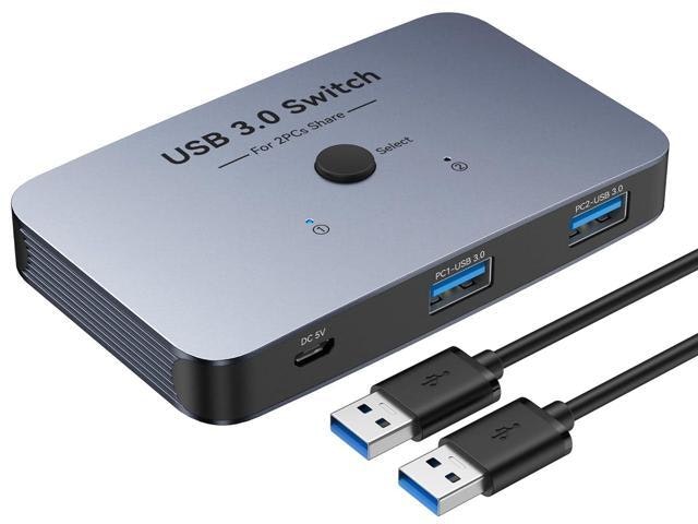Ablewe 2-Computer 4-Port USB 3.0 KVM Switch: $29.12 Ablewe 2-Computer 4-Port USB 3.0 KVM Switch: $29.12