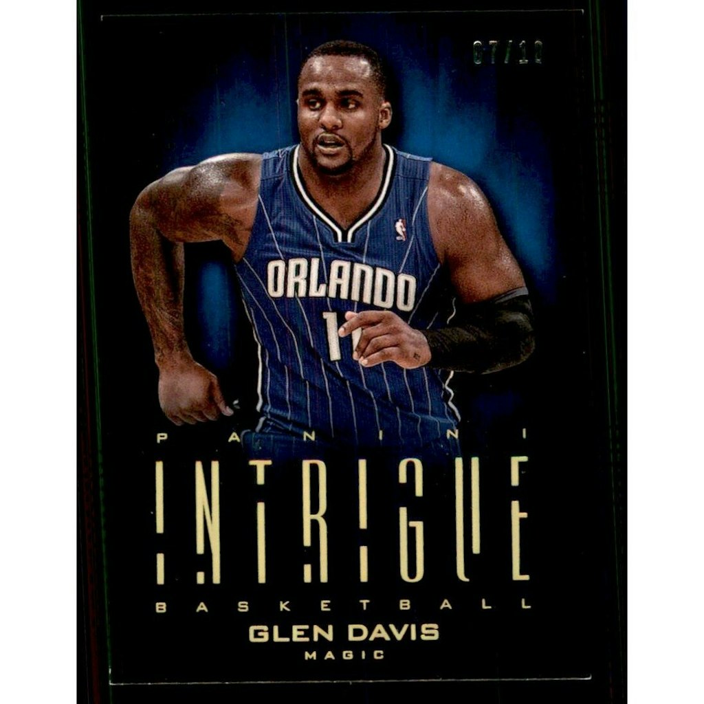 2012-13 Panini Intrigue Gold Glen Davis Trading Card: $12 2012-13 Panini Intrigue Gold Glen Davis Trading Card: $12
