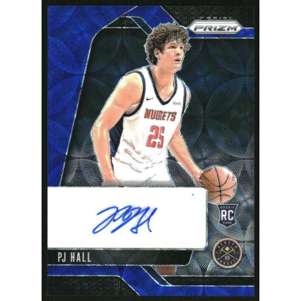 2024-25 Panini Prizm Choice Blue Prizm PJ Hall Rookie Autograph Card: $12