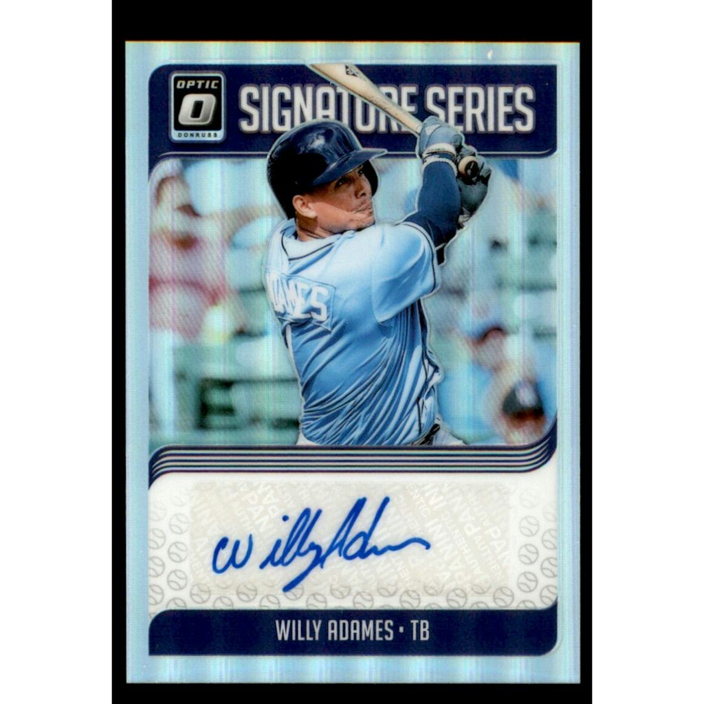 2018 Donruss Optic Signature Series Willy Adames Card: $18