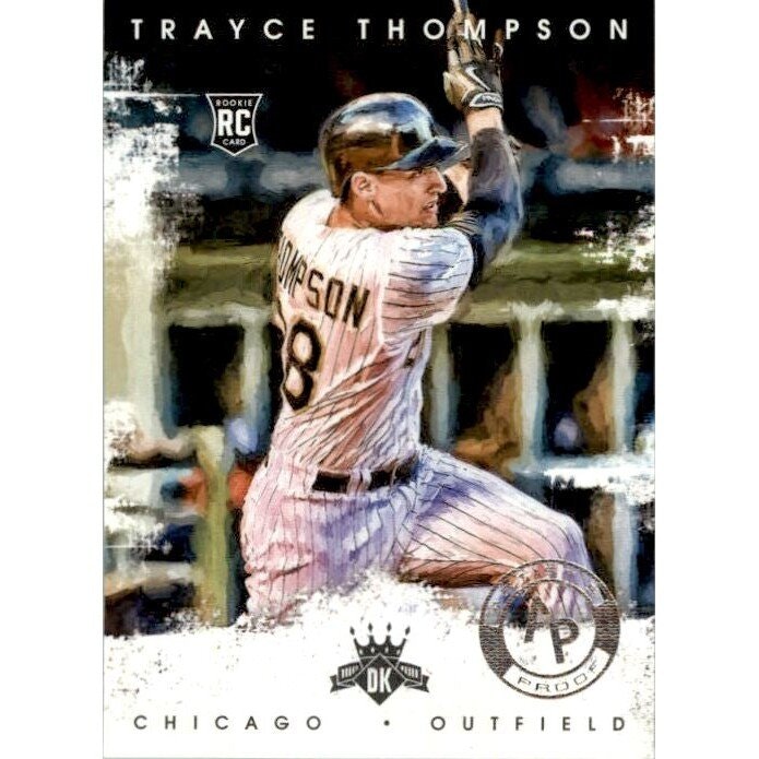 2016 Diamond Kings Trayce Thompson Artist's Proofs Silver Card #184: $10