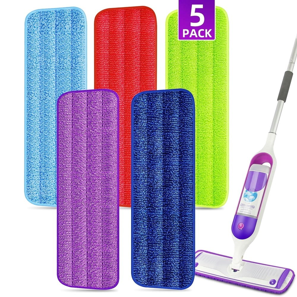 Myspri Reusable Microfiber Mop Pads for Swiffer PowerMop 5-Pack: $12.83 Myspri Reusable Microfiber Mop Pads for Swiffer PowerMop 5-Pack: $12.83