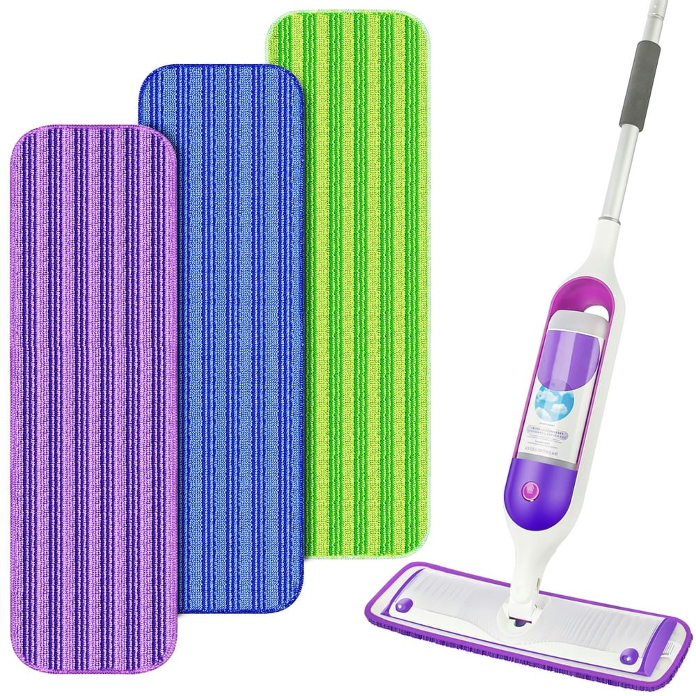 Myspri Reusable Microfiber Mop Pads for Swiffer PowerMop 3-Pack: $10.03