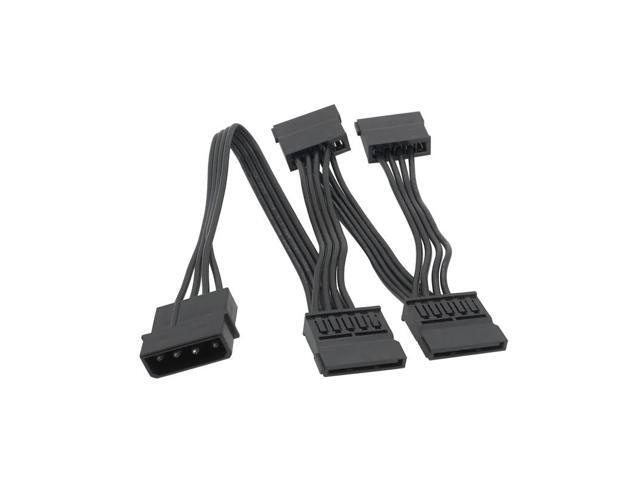 4-Pin Molex to 4-Port SATA Power Supply Cable: $15.09 4-Pin Molex to 4-Port SATA Power Supply Cable: $15.09