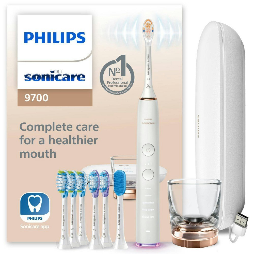 Philips Sonicare DiamondClean Smart 9700 Electric Toothbrush: $339.99