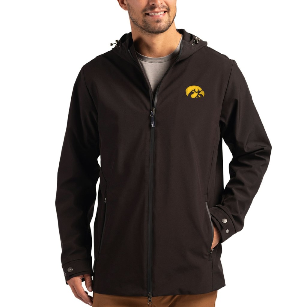 Cutter & Buck Iowa Hawkeyes Water-Resistant Full-Zip Jacket: $204.99 Cutter & Buck Iowa Hawkeyes Water-Resistant Full-Zip Jacket: $204.99
