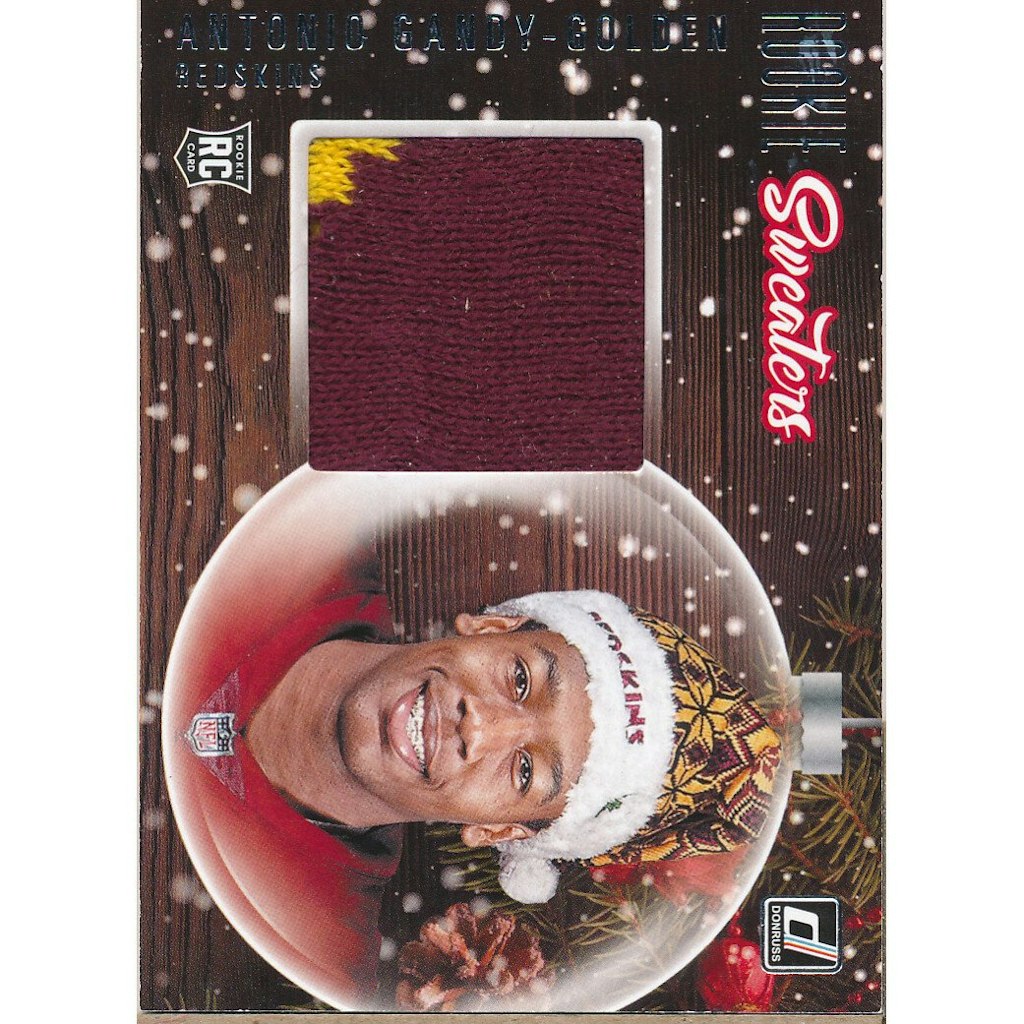 2020 Donruss Antonio Gandy-Golden Rookie Holiday Sweater Card: $15