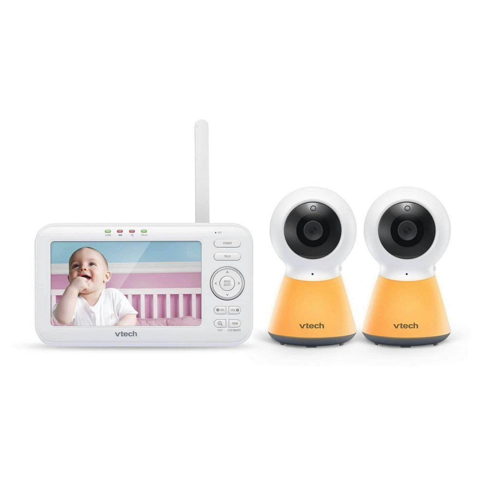 VTech 5-Inch Fixed Dual Camera Baby Monitor with Night Light: $99.99 VTech 5-Inch Fixed Dual Camera Baby Monitor with Night Light: $99.99