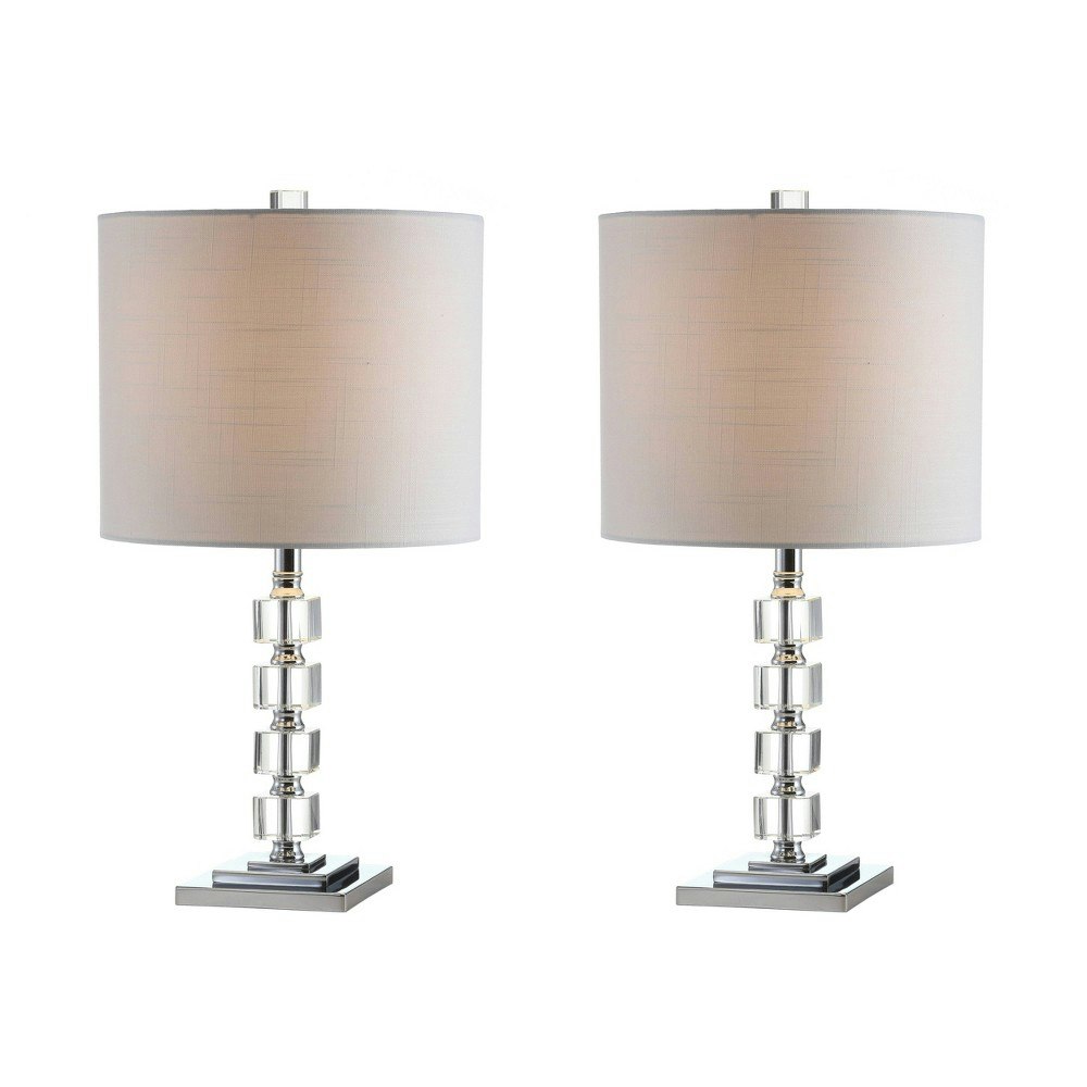 Jonathan Y 22-Inch Barnard Crystal and Metal Table Lamp 2-Pack: $113.99 Jonathan Y 22-Inch Barnard Crystal and Metal Table Lamp 2-Pack: $113.99