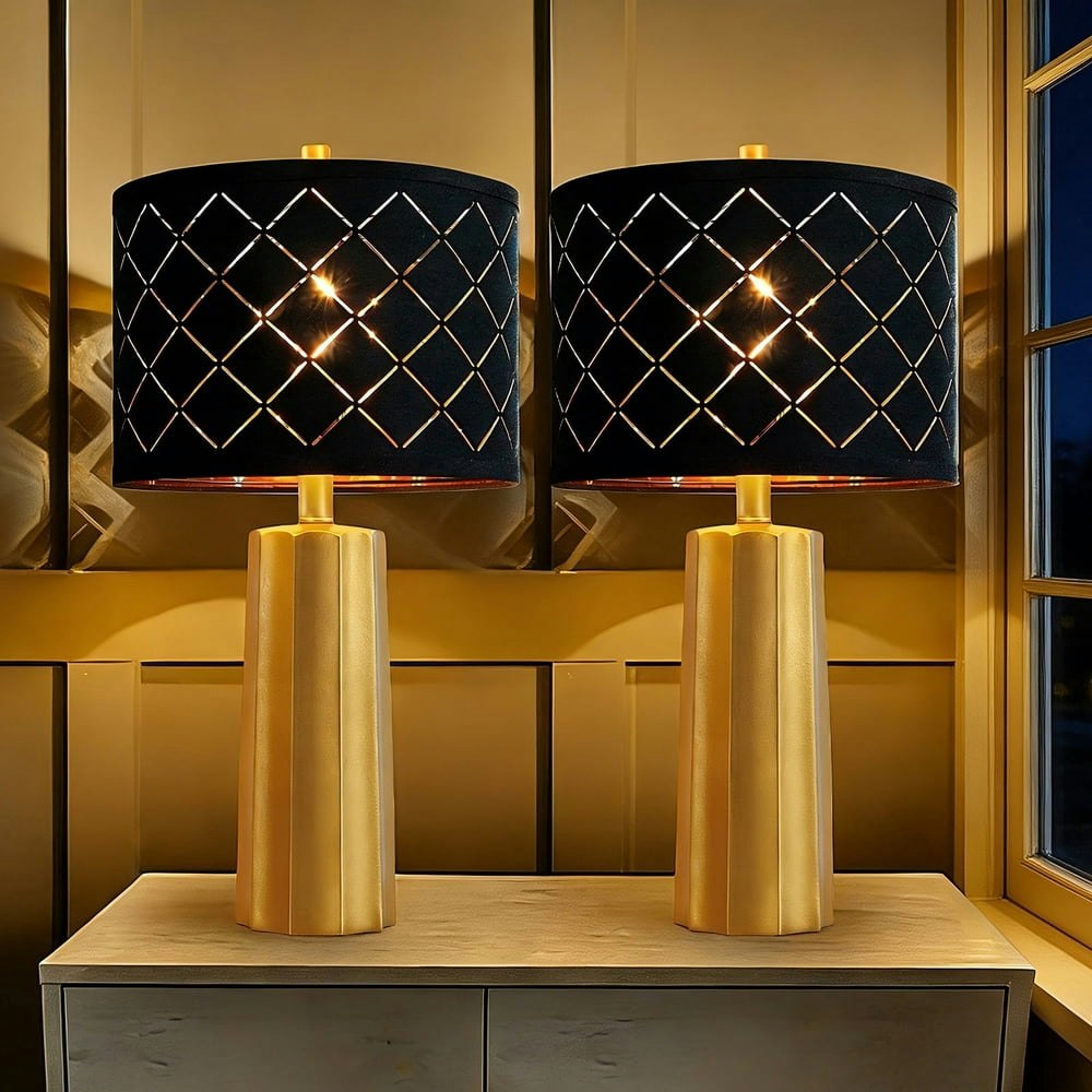 Roria 24-inch Modern Table Lamp 2-Pack: $59.99