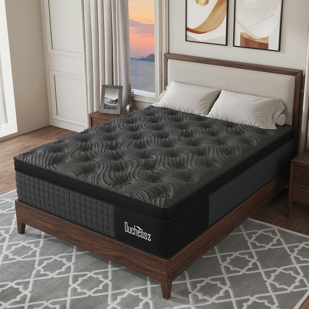 Duchessz 14-inch Queen Gel Memory Foam Hybrid Mattress: $195.70