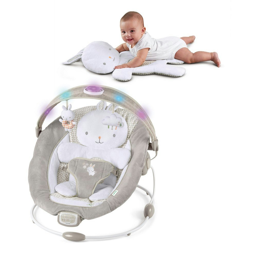 Ingenuity InLighten Baby Bouncer Seat and Tummy Time Pillow: $74.99 Ingenuity InLighten Baby Bouncer Seat and Tummy Time Pillow: $74.99