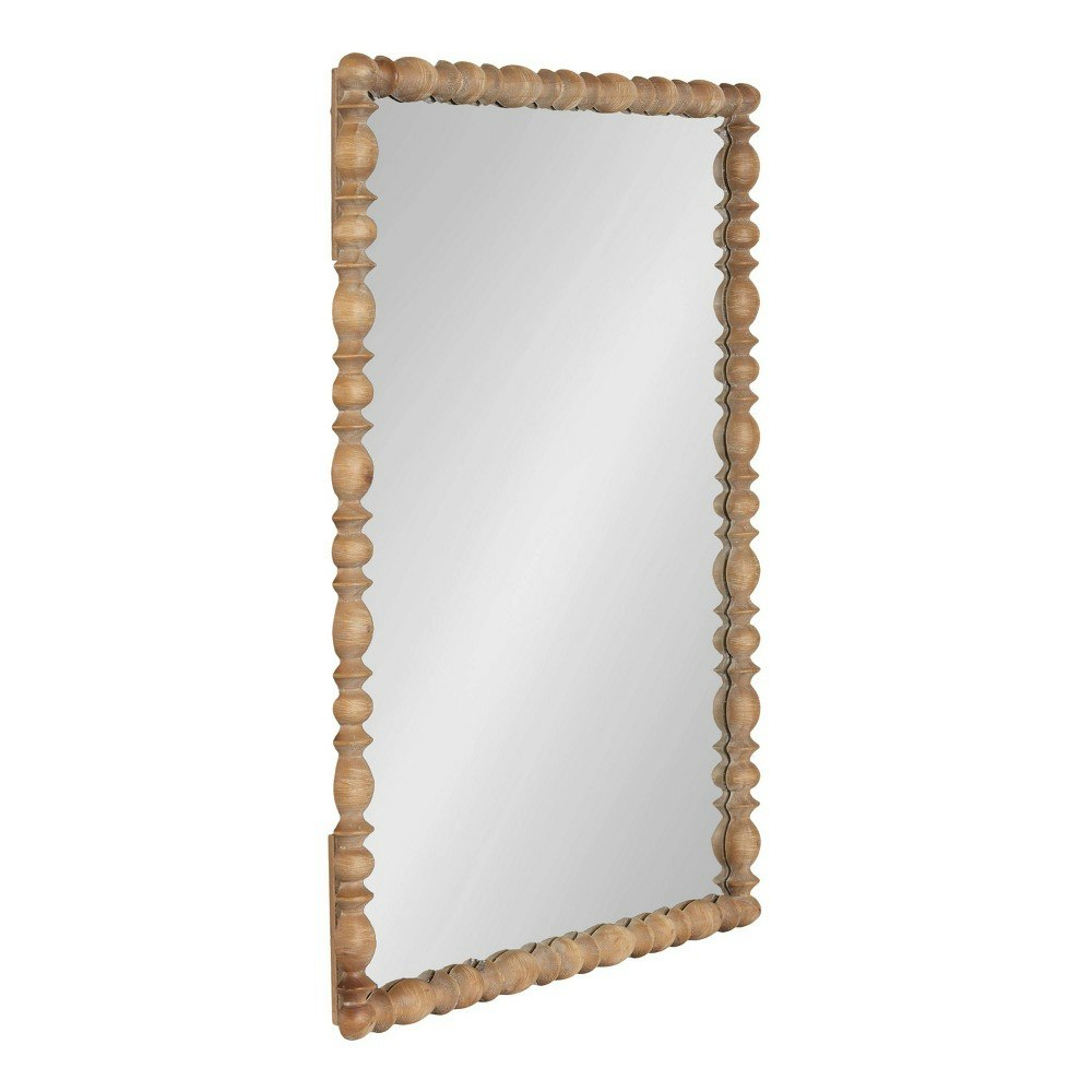 Kate & Laurel Prindle 23"x34" Turned Wood Rectangle Mirror: $164.99 Kate & Laurel Prindle 23"x34" Turned Wood Rectangle Mirror: $164.99