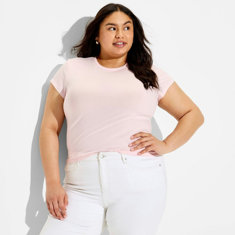 Wild Fable Women's Short Sleeve Crewneck T-Shirt: $5.10 Wild Fable Women's Short Sleeve Crewneck T-Shirt: $5.10