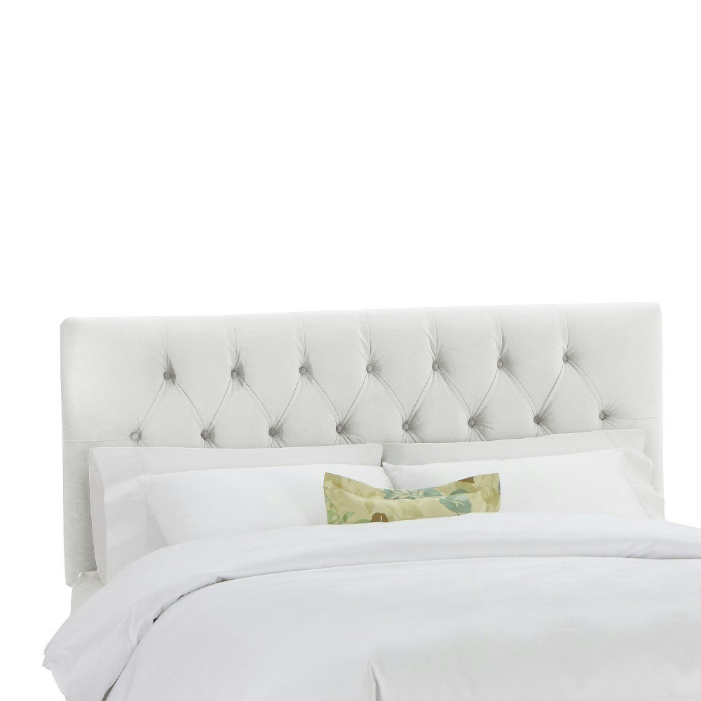 Skyline Furniture King Edwardian Tufted Upholstered Headboard: $521.99 Skyline Furniture King Edwardian Tufted Upholstered Headboard: $521.99