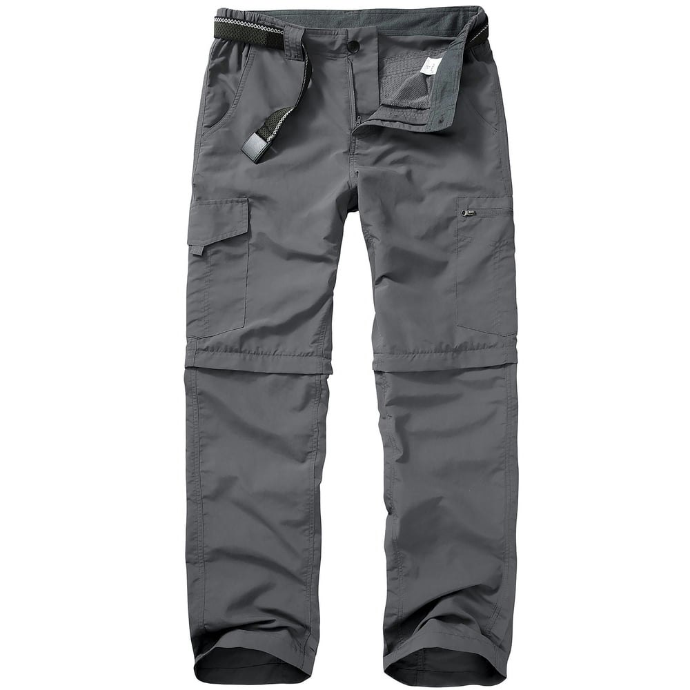 Poentab Men's Convertible Zip-Off Hiking Pants: $28.27 Poentab Men's Convertible Zip-Off Hiking Pants: $28.27