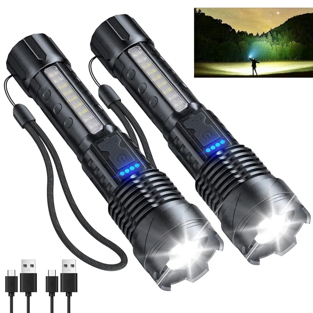 Rechargeable 7-Mode LED Flashlight: $25.79 Rechargeable 7-Mode LED Flashlight: $25.79
