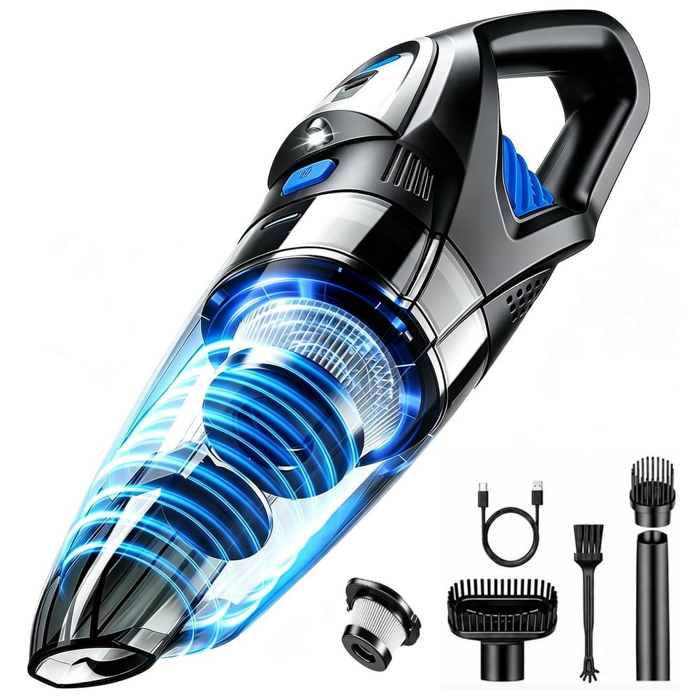 Trakar 28,000Pa Cordless Handheld Vacuum: $31.99