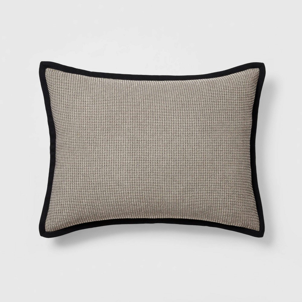 Threshold Micro Waffle Coverlet Sham: $30 Threshold Micro Waffle Coverlet Sham: $30