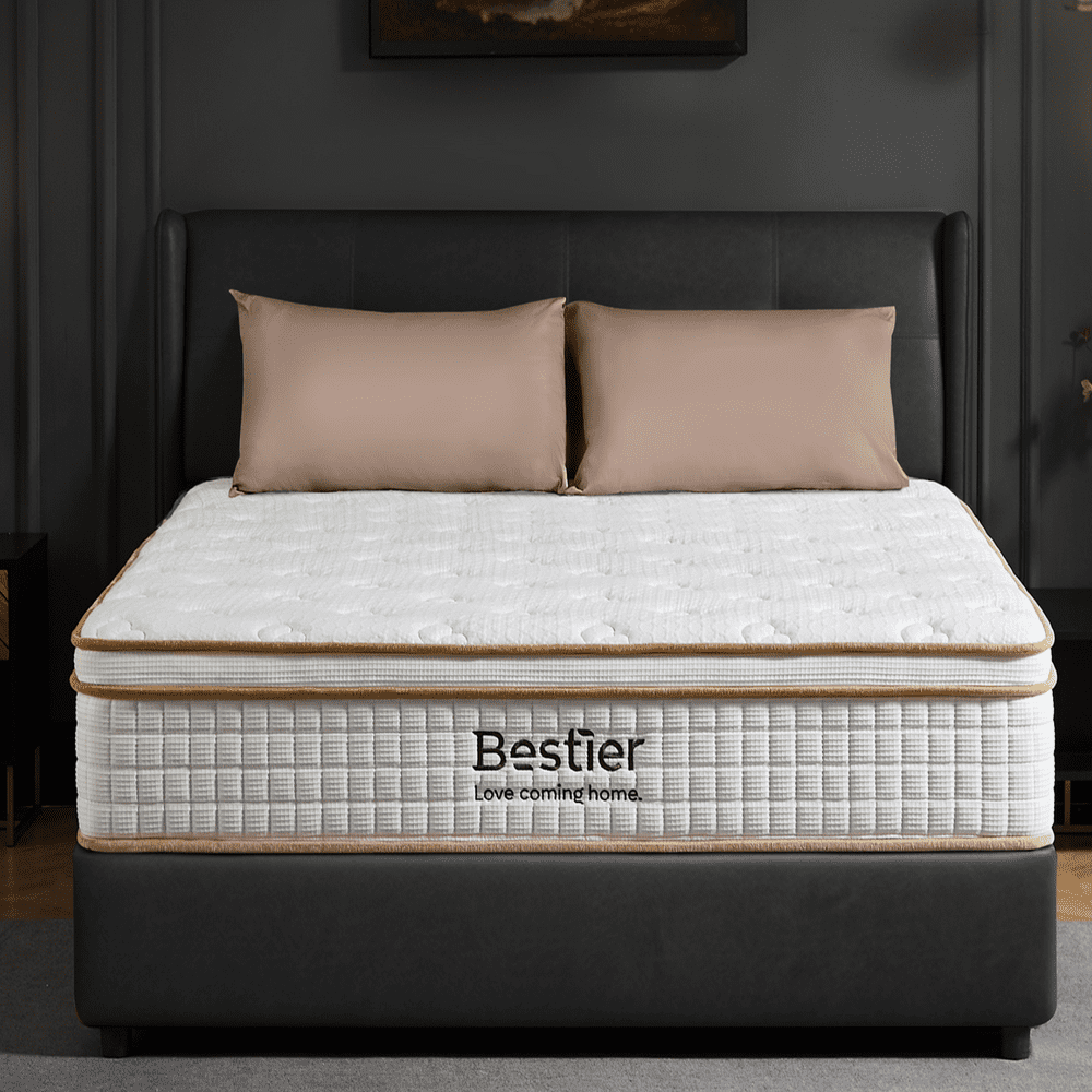 Bestier 12-inch Queen Gel Memory Foam Hybrid Mattress: $239.19 Bestier 12-inch Queen Gel Memory Foam Hybrid Mattress: $239.19