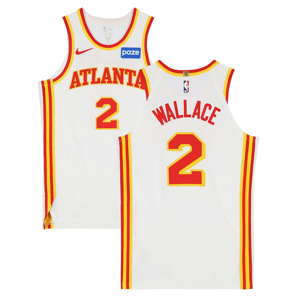 Keaton Wallace Atlanta Hawks Game-Used Jersey: $599.99 Keaton Wallace Atlanta Hawks Game-Used Jersey: $599.99