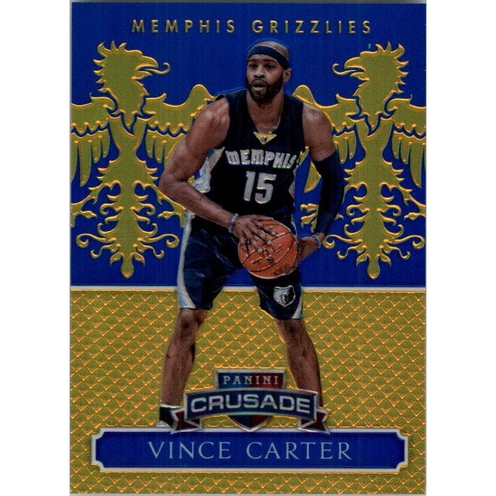 2014-15 Panini Excalibur Crusade Blue Vince Carter #34 Trading Card: $15 2014-15 Panini Excalibur Crusade Blue Vince Carter #34 Trading Card: $15