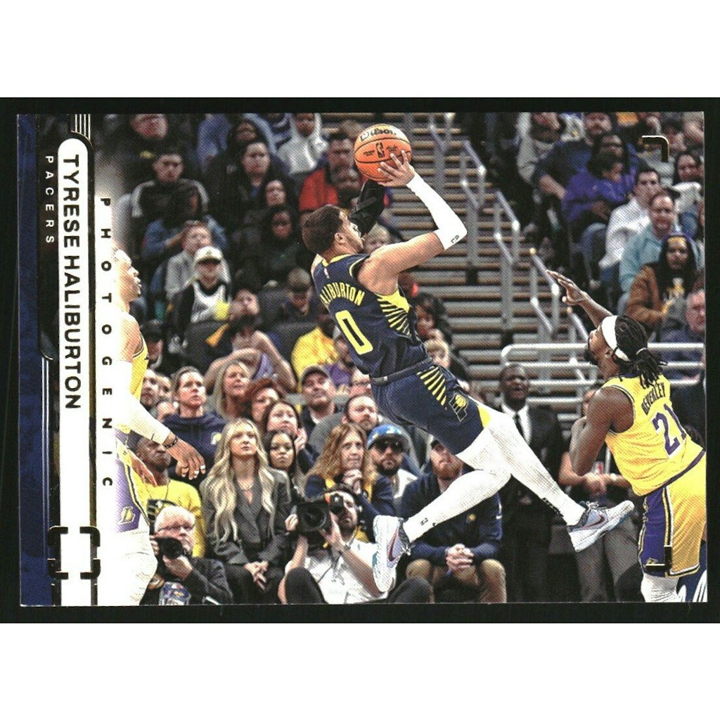 2022-23 Panini PhotoGenic Tyrese Haliburton Basketball Card: $12 2022-23 Panini PhotoGenic Tyrese Haliburton Basketball Card: $12