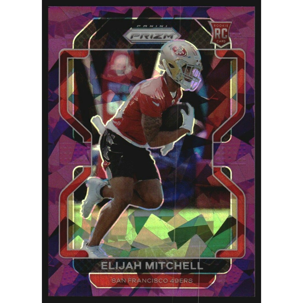 2021 Panini Prizm Purple Ice Eli Mitchell #399 Card: $18 2021 Panini Prizm Purple Ice Eli Mitchell #399 Card: $18