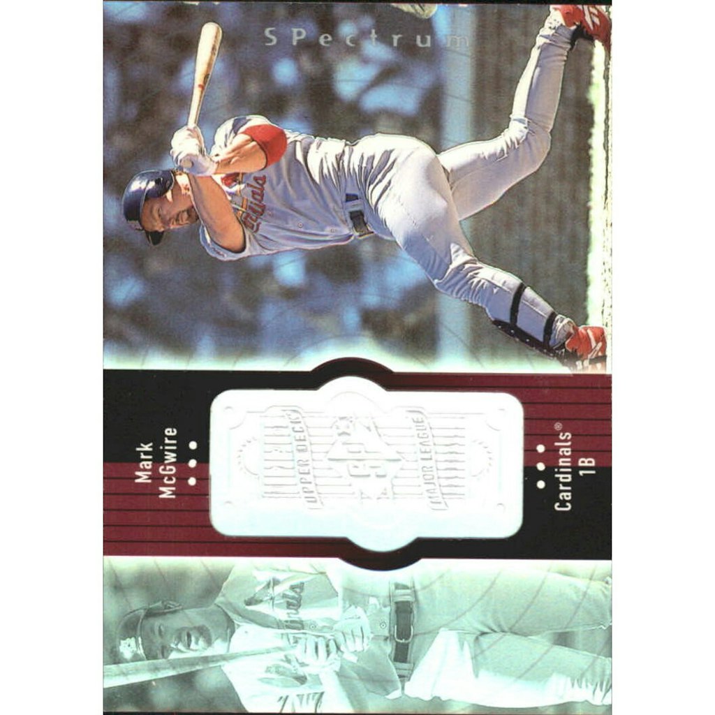 1998 SPx Finite Spectrum Mark McGwire Trading Card: $16