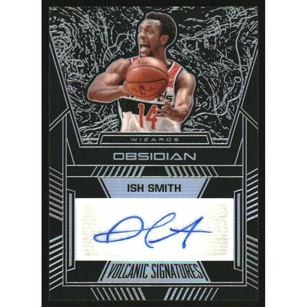 2019-20 Panini Obsidian Volcanic Signatures Ish Smith 99-Count: $15 2019-20 Panini Obsidian Volcanic Signatures Ish Smith 99-Count: $15
