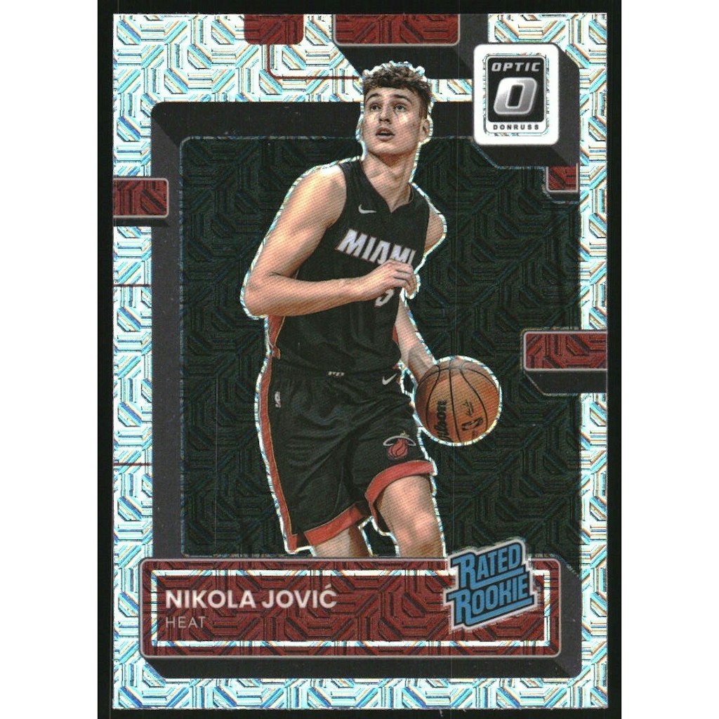 2022-23 Donruss Optic Choice Nikola Jovic Rookie Card: $16 2022-23 Donruss Optic Choice Nikola Jovic Rookie Card: $16