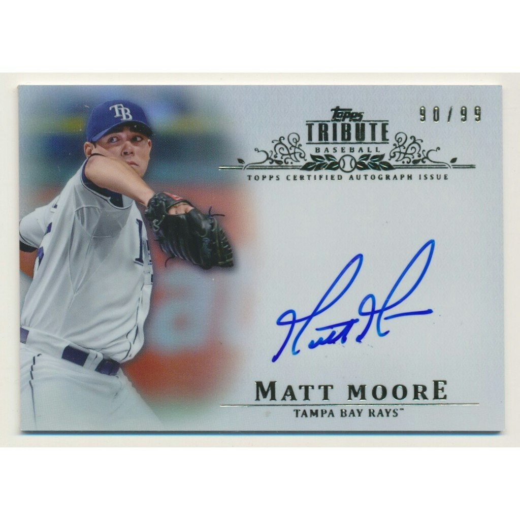 2013 Topps Tribute Matt Moore Autograph Card: $18 2013 Topps Tribute Matt Moore Autograph Card: $18
