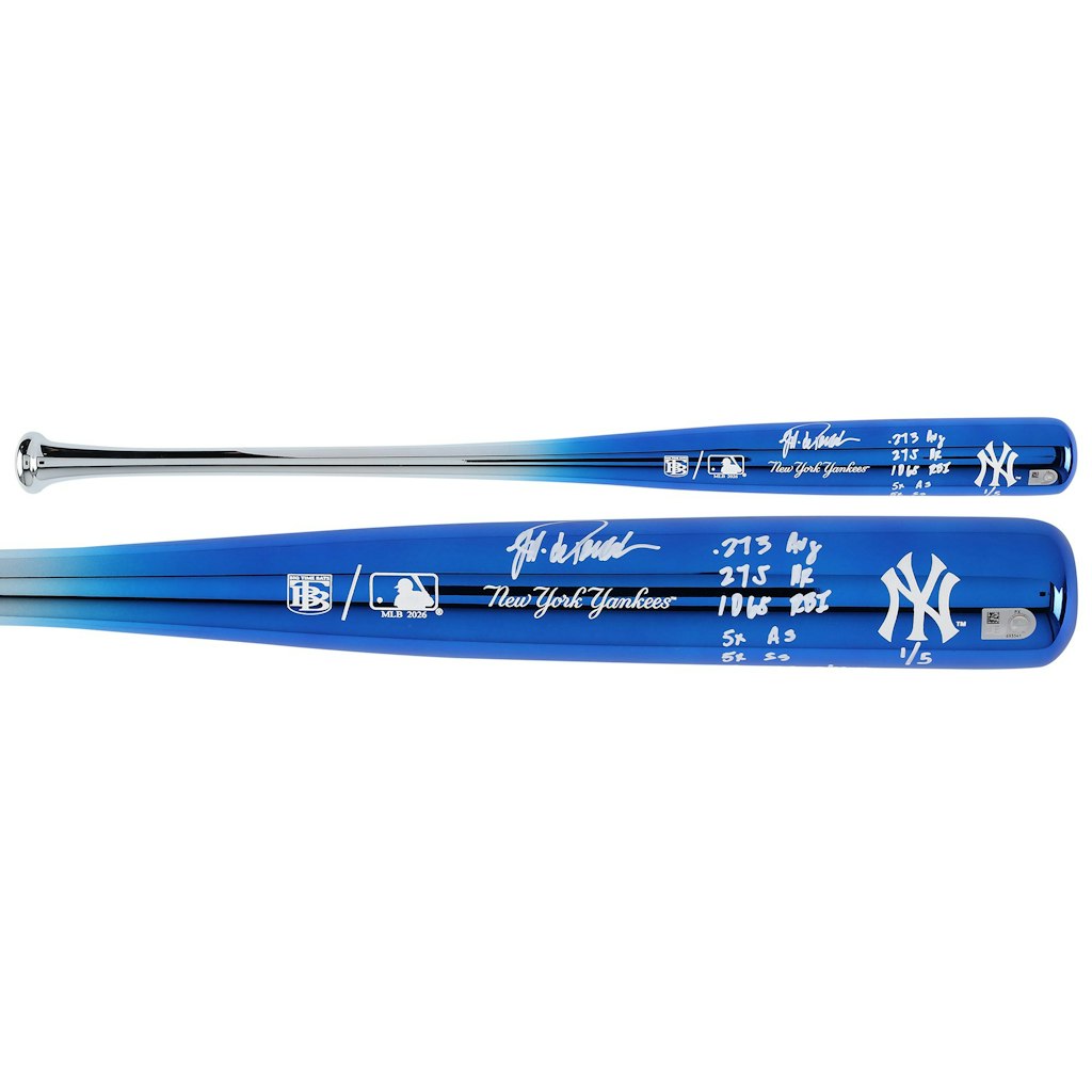 Jorge Posada Autographed New York Yankees Chrome Bat: $2,499.99 Jorge Posada Autographed New York Yankees Chrome Bat: $2,499.99