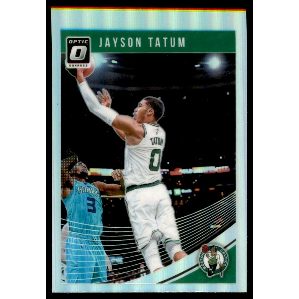 2018-19 Donruss Optic Jayson Tatum #76 Holo Trading Card: $10.80 2018-19 Donruss Optic Jayson Tatum #76 Holo Trading Card: $10.80