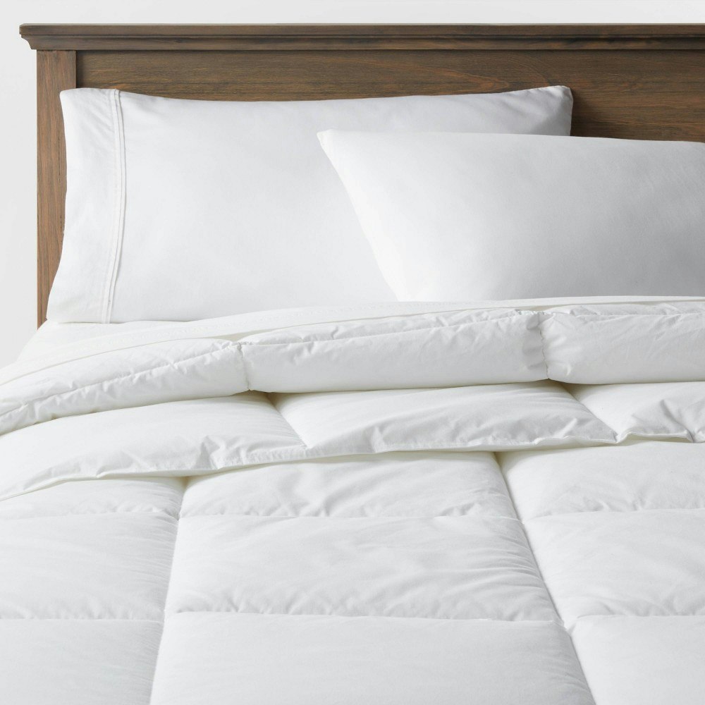 Threshold Twin/Twin XL All Seasons Performance Down Alternative Comforter: $50 Threshold Twin/Twin XL All Seasons Performance Down Alternative Comforter: $50